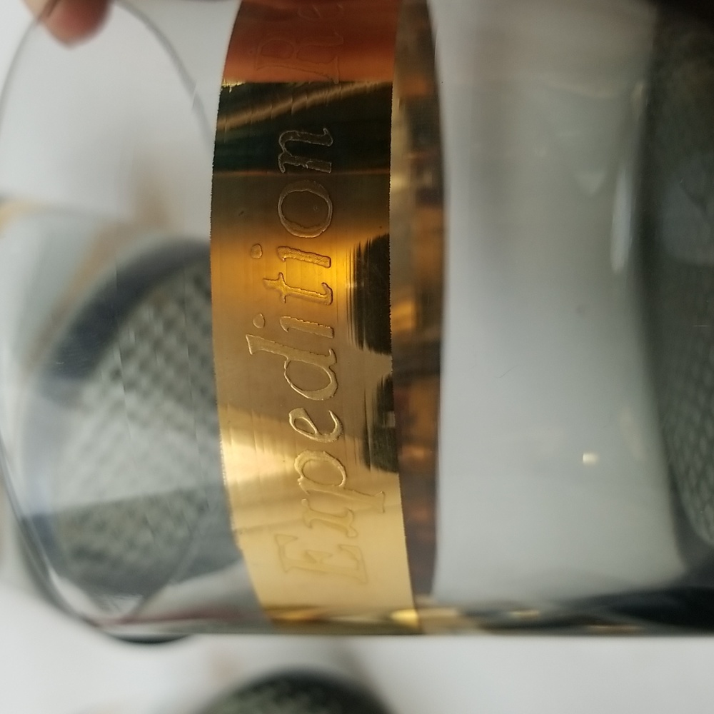 Gold Band Smoke Old Fashioned Bar Glasses - Picture 6 of 16